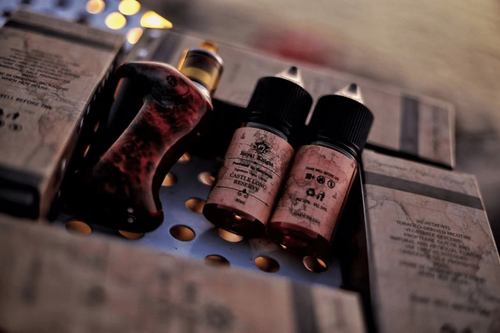 43b6b376c5d09a134ac73a023244d13 美國原裝進口Royal Knight皇家騎士小煙油30ML 尊貴體驗