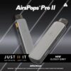 AirsPops Pro II-灰色 Airscream Airspops Pro II 英國品牌 氣泡2 pro2代 1000mAh 可調瓦數