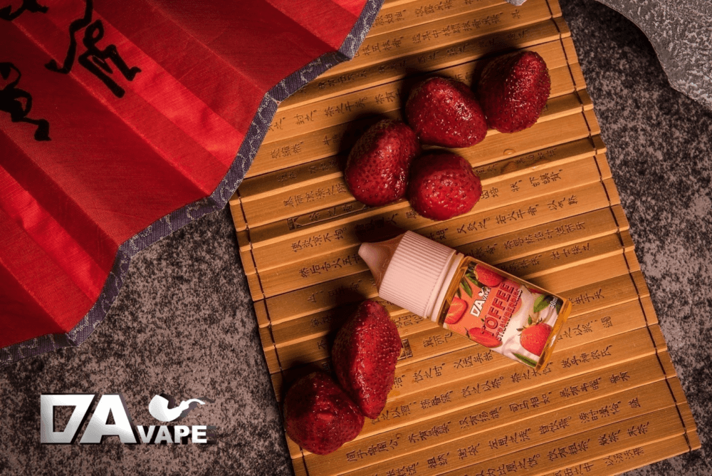 草莓太妃糖 草莓太妃糖 大/小煙油 30ML/60ML 甜而不膩奶糖風味果味煙油推薦