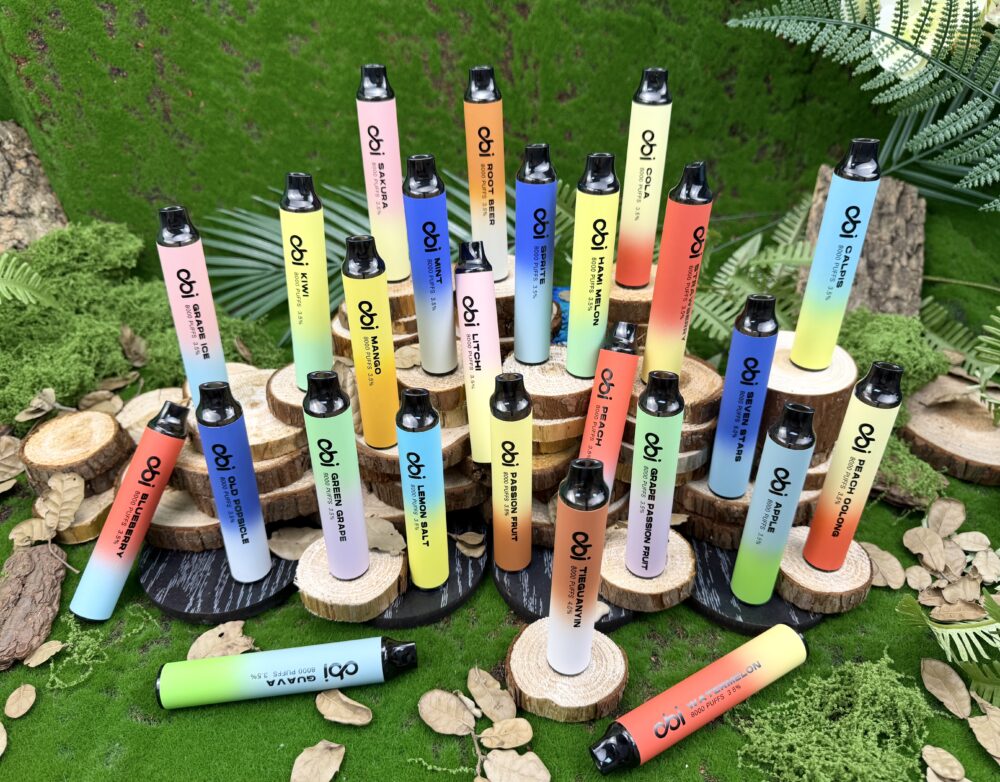 【OBI】 8000口一次性/拋棄式電子煙｜13ml大容量×27種爆款口味